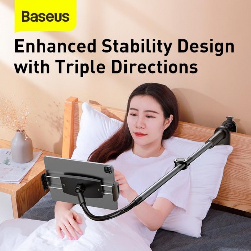 Тримач Baseus Otaku life Rotary adjustment Lazy holder Pro (Applicable for phone / ipad) black