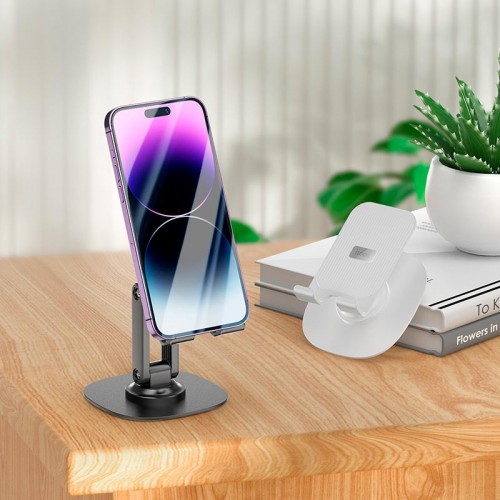 Тримач Hoco Winner dual-axis rotating desktop stand HD6 |4.5-7"| black