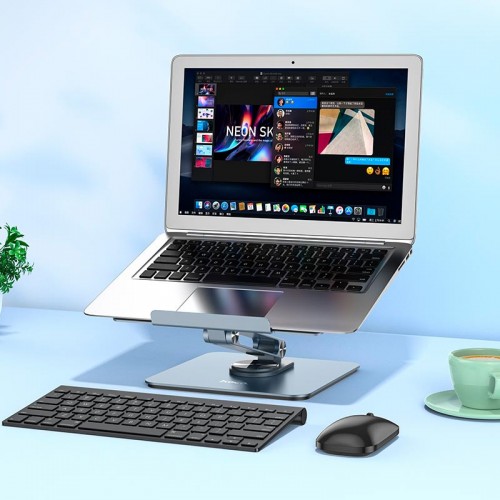 Держатель HOCO Might metal rotating laptop holder PH52 Plus |9.7-15.6"|