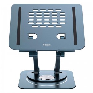 Підставка для ноутбука Baseus UltraStable Pro Series Rotatable and Foldable Laptop Stand (3hinge) Space gray