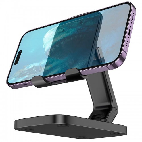 Тримач HOCO Blackfish folding desktop stand HD8 |4.5-7"| black