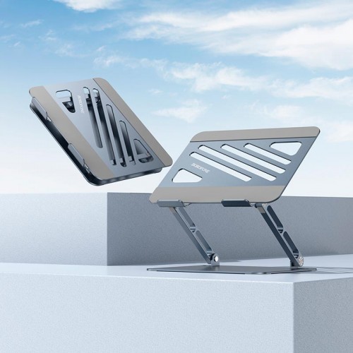 Тримач BOROFONE Vito metal notebook stand Bh115 Plus |15.6"| grey