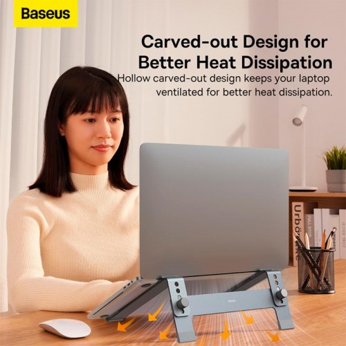 Держатель Baseus UltraStable Series Desktop Laptop Stand (4-Gear Adjustable)