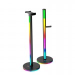 Подставка для наушников Meetion Smart Lightning Headset Stand MT-BK200 |Type-C, RGB| черная