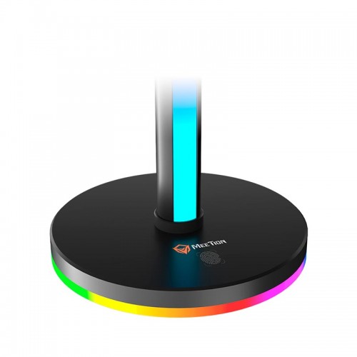 Підставка для навушників Meetion Smart Lightning Headset Stand MT-BK200 |Type-C, RGB| black
