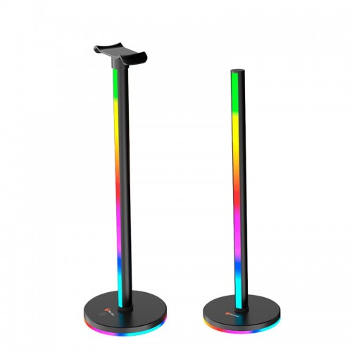 Підставка для навушників Meetion Smart Lightning Headset Stand MT-BK200 |Type-C, RGB| black