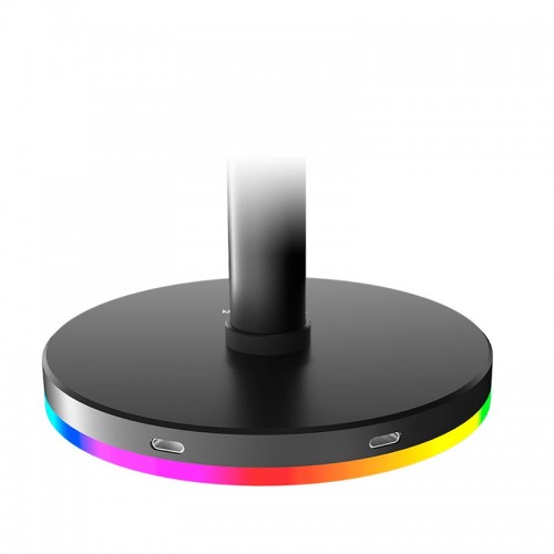 Підставка для навушників Meetion Smart Lightning Headset Stand MT-BK200 |Type-C, RGB| black