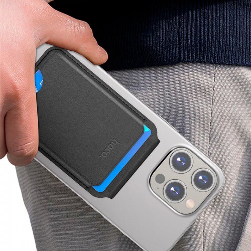 Кишеня для кредиток HOCO Idol multifunctional magnetic card holder GT3 black