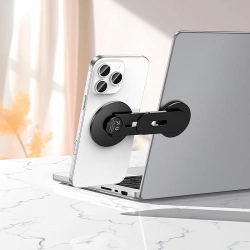 Держатель экрана HOCO Stable Magnetic Case H93 (дисплейный экран) |4.5-7"| черный