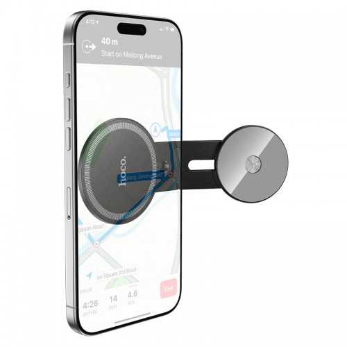 Держатель экрана HOCO Stable Magnetic Case H93 (дисплейный экран) |4.5-7"| черный