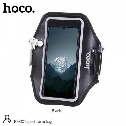 Чохол на руку HOCO sports arm bag BAG01 black