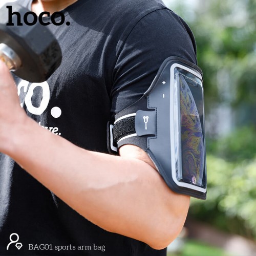 Чохол на руку HOCO sports arm bag BAG01 black