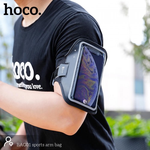 Чохол на руку HOCO sports arm bag BAG01 black