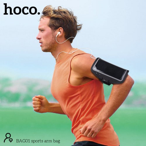 Чохол на руку HOCO sports arm bag BAG01 black