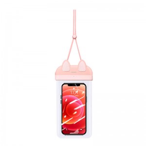 Сумка USAMS Mobile Phone Waterproof Bag IPX8 US-YD010 pink