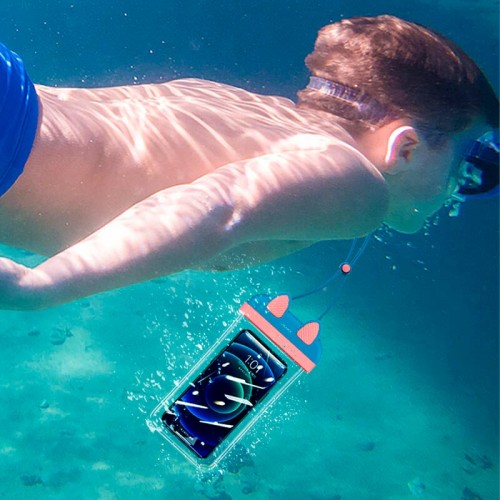 Сумка USAMS Mobile Phone Waterproof Bag IPX8 US-YD010 pink