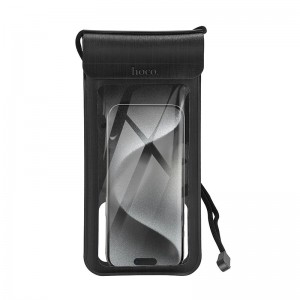 Чохол для телефону HOCO Treasure leather mobile phone waterproof bag HX53 |IPX68, 7.2"| black