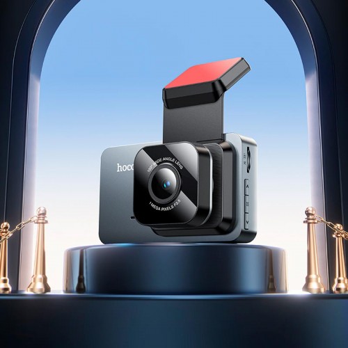 Відеореєстратор HOCO driving recorder DV9 |720P/30fps, 3" LCD| black