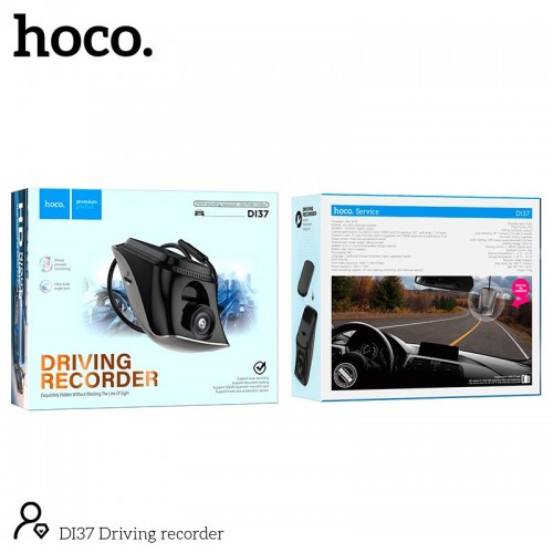 Відеореєстратор HOCO Driving recorder DI37 |30fps/1080p| black