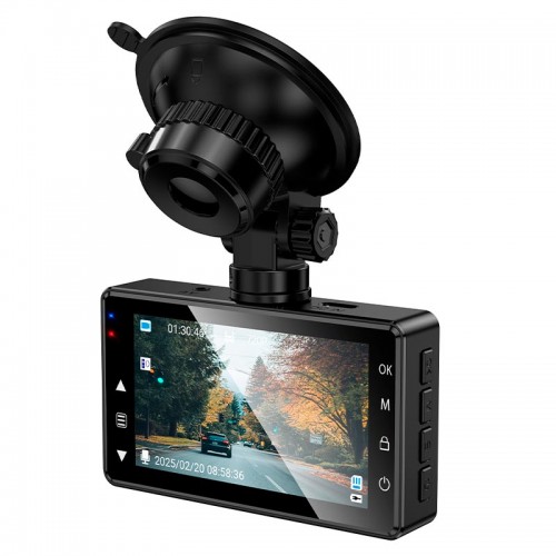 Видеорегистратор HOCO driving recorder DV14 |3" IPS, 720p/25FPS, G-sensor|
