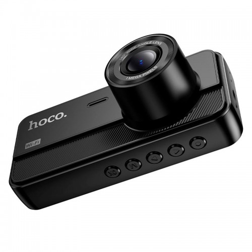 Відеореєстратор HOCO rear camera driving recorder DV15 |2" IPS, 720p/30FPS, WiFi| black