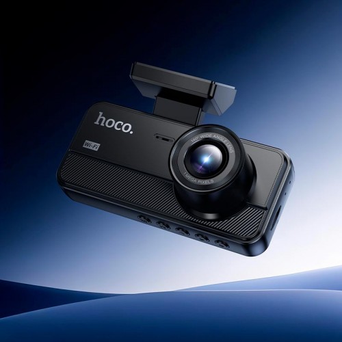 Відеореєстратор HOCO rear camera driving recorder DV15 |2" IPS, 720p/30FPS, WiFi| black