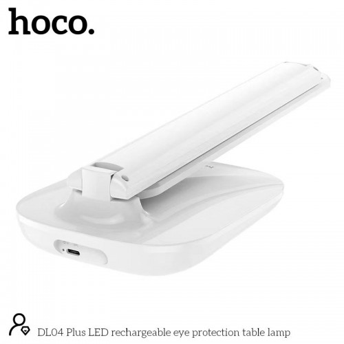 Лампа HOCO LED Rechargeable eye protection table lamp DL04 Plus |3 touch level color| white