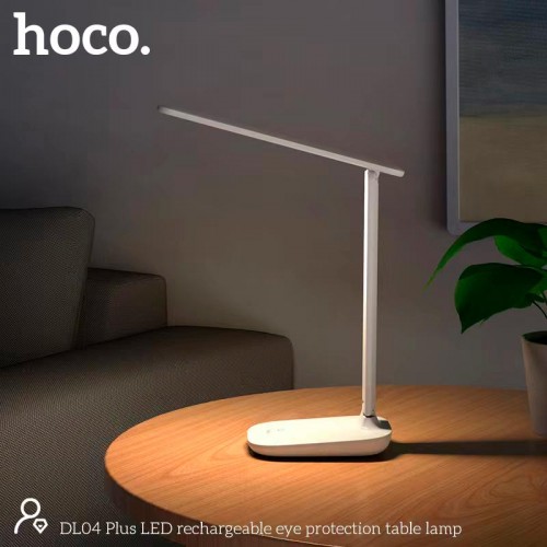 Лампа HOCO LED Rechargeable eye protection table lamp DL04 Plus |3 touch level color| white