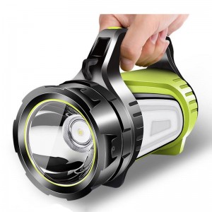 Ліхтар ручний багатофункціональний 881C black-green