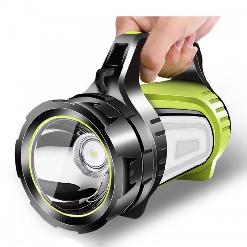 Ліхтар ручний багатофункціональний 881C black-green