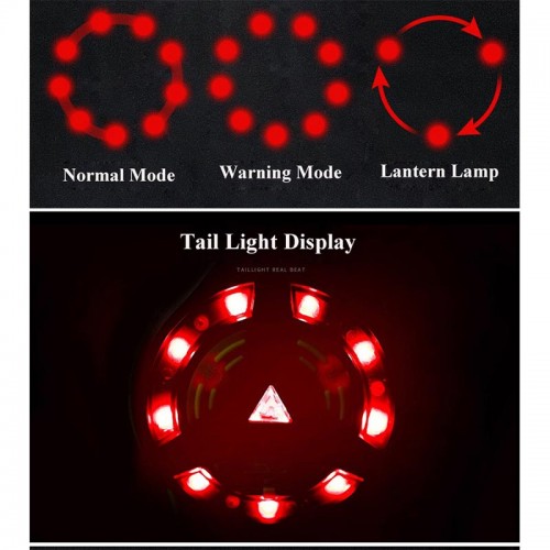 Ліхтар ручний багатофункціональний 881C black-green