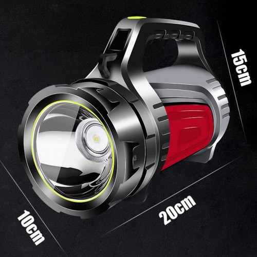 Ліхтар ручний багатофункціональний 881C black-green