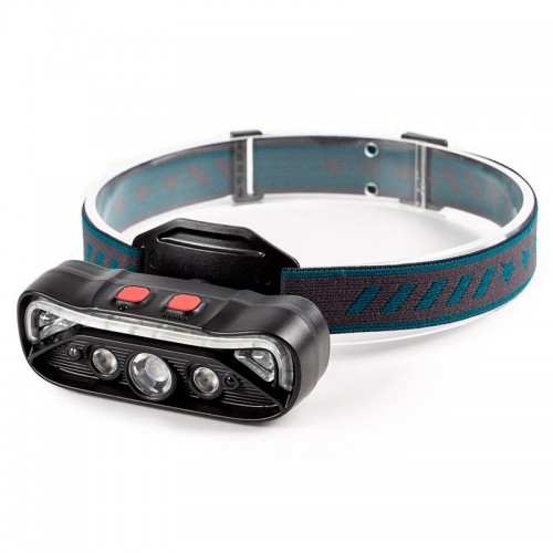 Фонарь 2в1 налобный+велофонарь c управлением жестами W669 |Type-C, 6h Max|