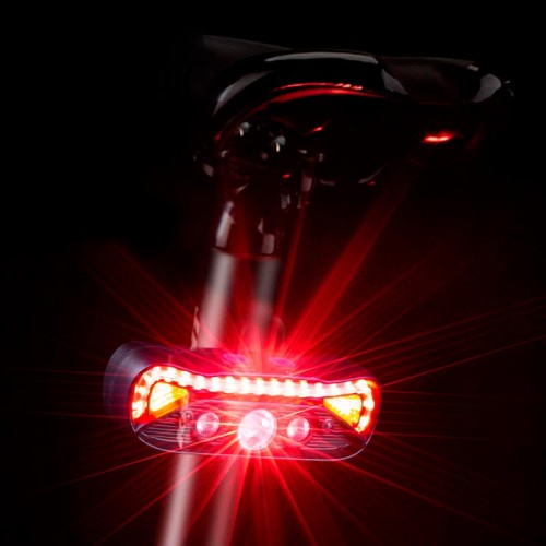 Фонарь 2в1 налобный+велофонарь c управлением жестами W669 |Type-C, 6h Max|