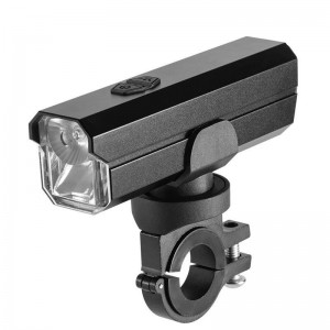 Велофонарь передній 6 режимів Spotlight + Floodlight XA327 black