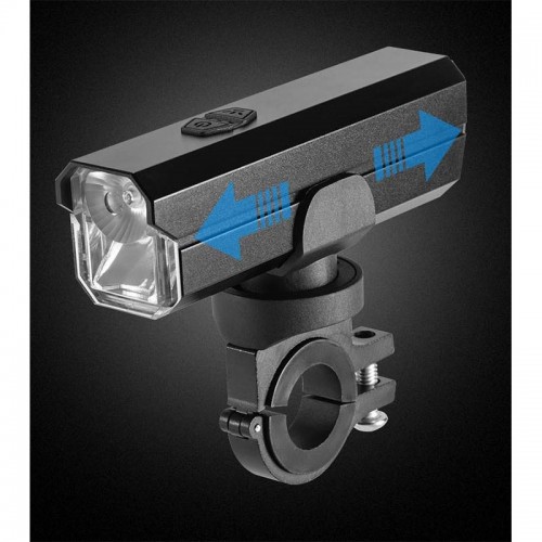 Велофонарь передній 6 режимів Spotlight + Floodlight XA327 black