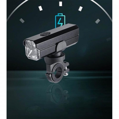 Велофонарь передній 6 режимів Spotlight + Floodlight XA327 black