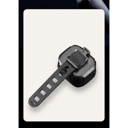 Велофонарь передній 6 режимів 325 |Type-C, 3-9h| black