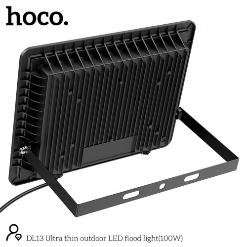 Лампа HOCO DL13 Ultra thin outdoor LED flood light |100W, IP66| black