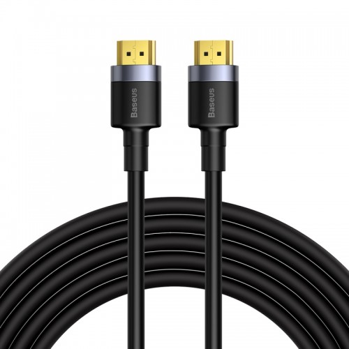 Кабель BASEUS 4khdmi Male To 4khdmi Male Cafule |5M, HDMI2.0| (CADKLF-H01) black