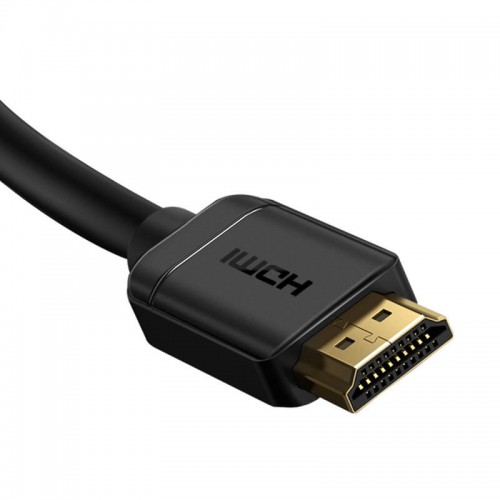 Кабель BASEUS high definition Series HDMI 4K To HDMI 4K Adapter Cable |3m, 4K, HDMI2.0| (CAKGQ-C01) black