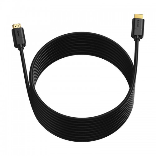 Кабель BASEUS high definition Series HDMI 4K To HDMI 4K Adapter Cable |8m, 4K, HDMI2.0| (CAKGQ-E01) black