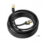 Кабель Hoco LAN RJ45 Level pure copper gigabit ethernet cable US02 |5m| black