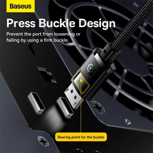 Кабель Baseus High Definition Series DP 8K to DP 8K Adapter Cable |2m| black