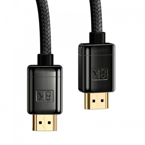 Кабель Baseus High Definition Series HDMI 8K to HDMI 8K Adapter Cable (Zinc alloy) |1m| black