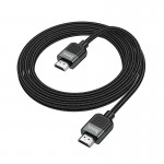 Кабель HOCO Cutting-edge HDTV 2.0 male-to-male 4K HD data cable US09 (L=2m) black