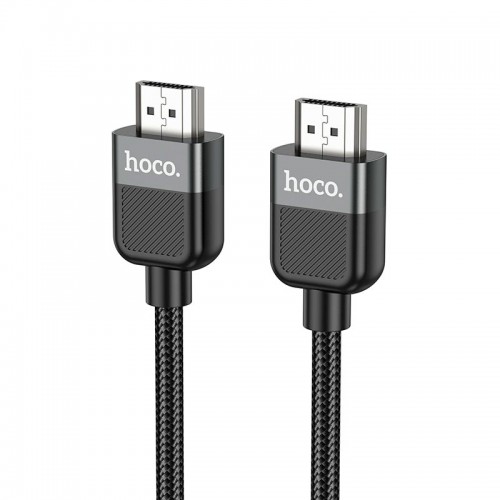 Кабель HOCO Cutting-edge HDTV 2.0 male-to-male 4K HD data cable US09 (L=2M) black