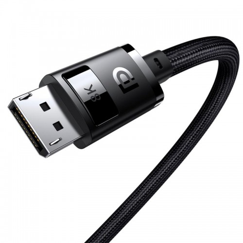 Кабель Baseus High Definition Series DP 8K to DP 8K Adapter Cable |1.5m, 240Hz| black