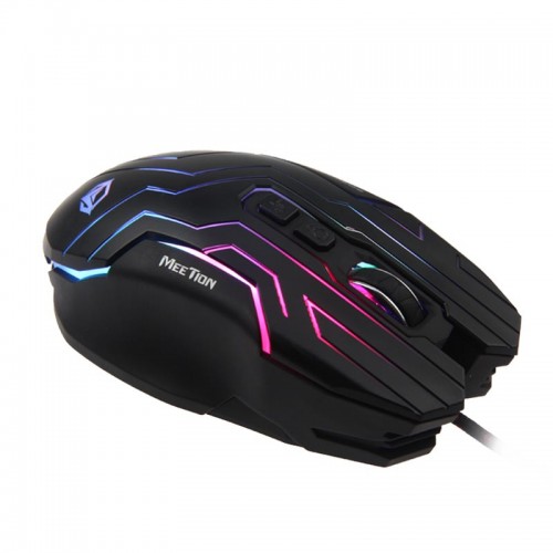 Миша MEETION Backlit Gaming Mouse RGB MT-GM22 black
