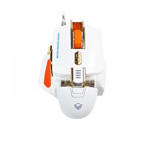 Миша MEETION Backlit Gaming mechanical Mouse RGB MT-M975 white